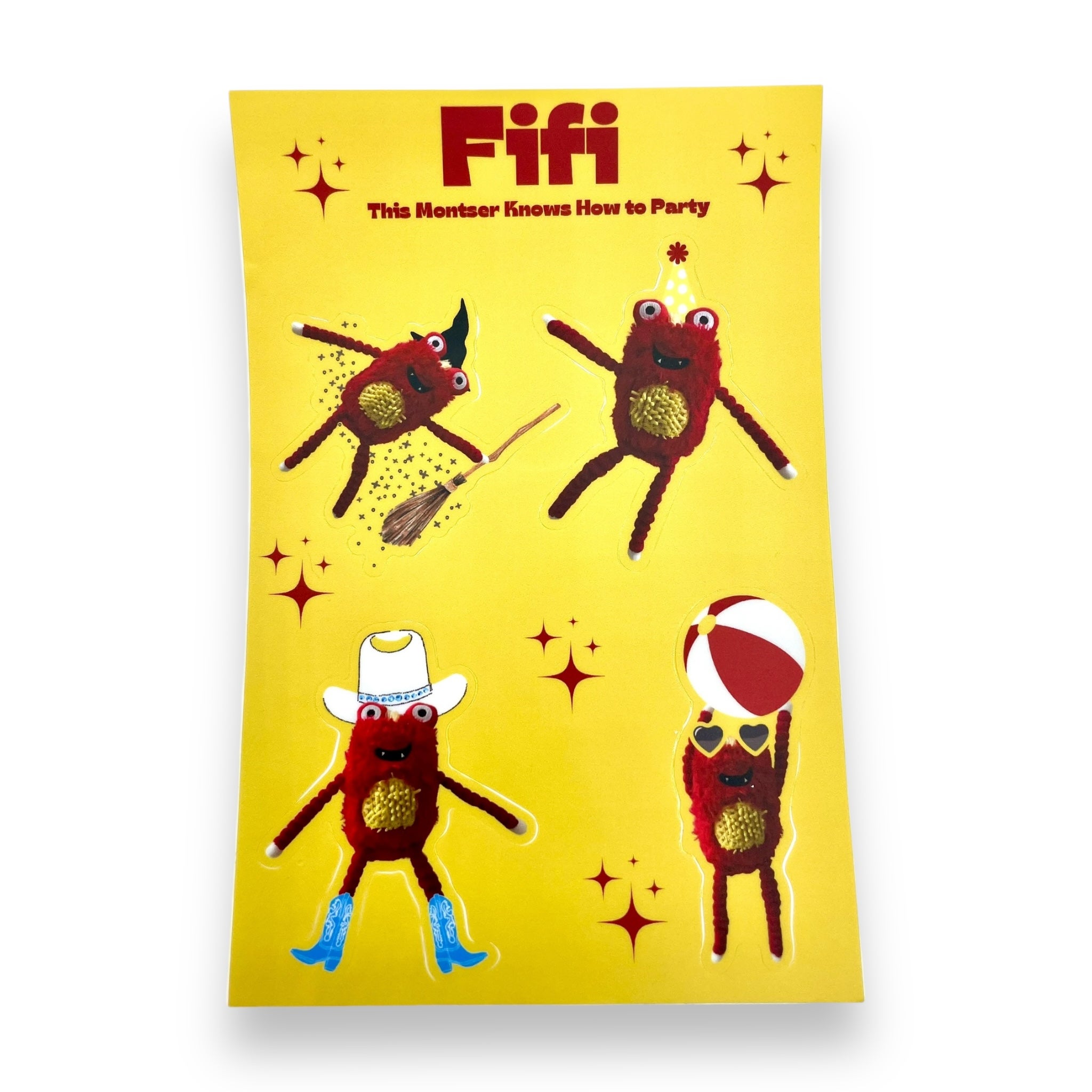 Fifi Sticker Sheet | Thistle Creative Reuse